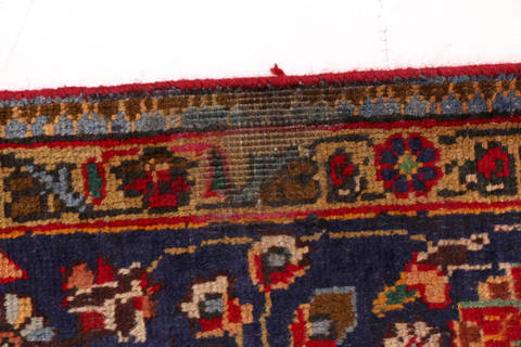 Tabriz Red Hand Knotted 85 X 112  Area Rug 99-111374 Image 13