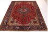 Tabriz Red Hand Knotted 85 X 112  Area Rug 99-111374 Thumb 2