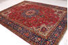 Tabriz Red Hand Knotted 85 X 112  Area Rug 99-111374 Thumb 5