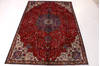 Tabriz Red Hand Knotted 77 X 1011  Area Rug 99-111375 Thumb 1