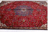 Tabriz Red Hand Knotted 77 X 1011  Area Rug 99-111375 Thumb 4