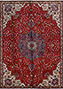 Tabriz Red Hand Knotted 77 X 1011  Area Rug 99-111375 Thumb 0