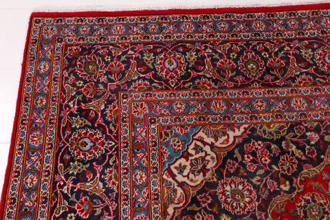 Mashad Red Hand Knotted 97 X 1211 Area Rug 99-111379 Image 6