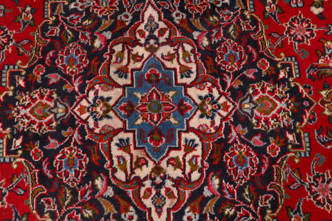 Mashad Red Hand Knotted 97 X 1211 Area Rug 99-111379 Image 8