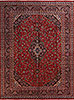 Mashad Red Hand Knotted 97 X 1211 Area Rug 99-111379 Thumb 0