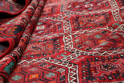 Ghoochan Red Hand Knotted 65 X 105 Area Rug 99-111384 Image 15