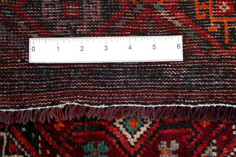 Ghoochan Red Hand Knotted 65 X 105 Area Rug 99-111384 Image 17