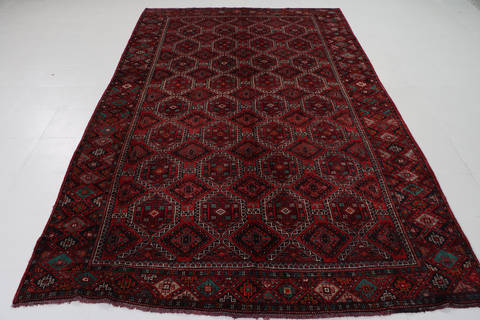 Ghoochan Red Hand Knotted 65 X 105 Area Rug 99-111384 Image 2