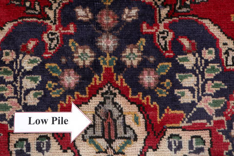 Tabriz Red Hand Knotted 62 X 98  Area Rug 99-111386 Image 11