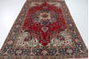 Tabriz Red Hand Knotted 62 X 98  Area Rug 99-111386 Thumb 2