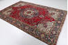 Tabriz Red Hand Knotted 62 X 98  Area Rug 99-111386 Thumb 3
