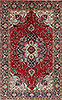 Tabriz Red Hand Knotted 62 X 98  Area Rug 99-111386 Thumb 0