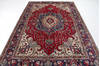Tabriz Red Hand Knotted 65 X 98  Area Rug 99-111387 Thumb 2
