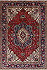 Tabriz Red Hand Knotted 65 X 98  Area Rug 99-111387 Thumb 0