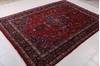 Mashad Red Hand Knotted 96 X 131  Area Rug 99-111394 Thumb 1
