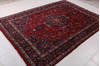 Mashad Red Hand Knotted 96 X 131 Area Rug 99-111394 Thumb 1