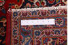 Kashan Red Hand Knotted 99 X 131 Area Rug 99-111401 Thumb 14