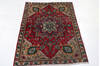Tabriz Red Hand Knotted 31 X 43  Area Rug 99-111405 Thumb 1
