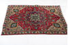 Tabriz Red Hand Knotted 31 X 43  Area Rug 99-111405 Thumb 4
