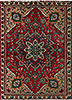 Tabriz Red Hand Knotted 31 X 43  Area Rug 99-111405 Thumb 0