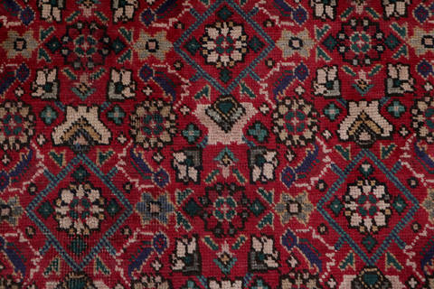 Tabriz Red Hand Knotted 34 X 48 Area Rug 99-111406 Image 6