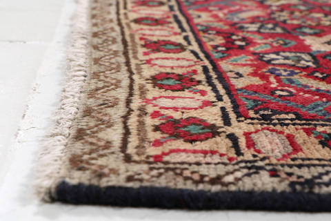 Tabriz Red Hand Knotted 34 X 48 Area Rug 99-111406 Image 9