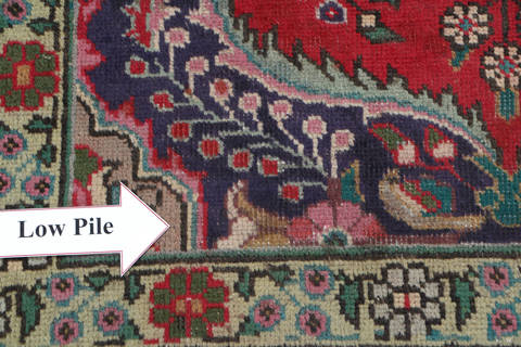 Jaipur Red Hand Knotted 29 X 47 Area Rug 99-111407 Image 11