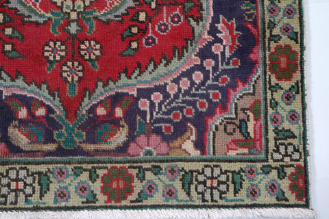 Jaipur Red Hand Knotted 29 X 47 Area Rug 99-111407 Image 6