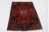 Shiraz Red Hand Knotted 33 X 48  Area Rug 99-111410 Thumb 1