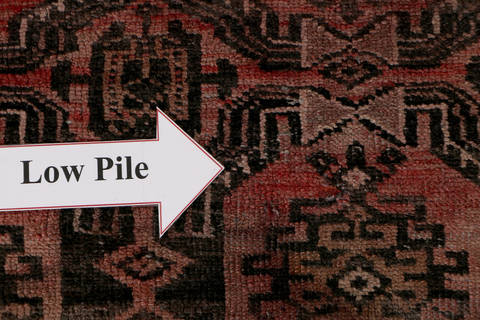 Baluch Red Hand Knotted 29 X 48 Area Rug 99-111412 Image 11
