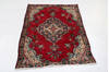 Tabriz Red Hand Knotted 211 X 43  Area Rug 99-111421 Thumb 1