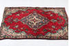 Tabriz Red Hand Knotted 211 X 43  Area Rug 99-111421 Thumb 4