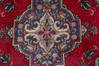 Tabriz Red Hand Knotted 211 X 43  Area Rug 99-111421 Thumb 6