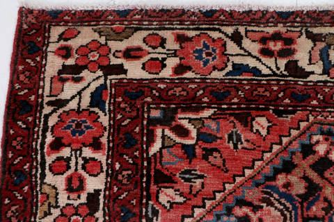 Hamedan Blue Hand Knotted 35 X 410 Area Rug 99-111431 Image 5