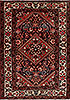 Hamedan Blue Hand Knotted 35 X 410  Area Rug 99-111431 Thumb 0