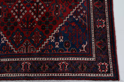 Joshaghan Red Hand Knotted 46 X 67 Area Rug 99-111449 Image 7
