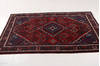 Joshaghan Red Hand Knotted 46 X 67  Area Rug 99-111449 Thumb 5