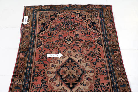 Zanjan Red Runner Hand Knotted 31 X 611 Area Rug 99-111459 Image 11