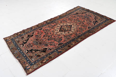 Zanjan Red Runner Hand Knotted 31 X 611 Area Rug 99-111459 Image 3