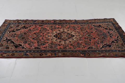 Zanjan Red Runner Hand Knotted 31 X 611 Area Rug 99-111459 Image 4