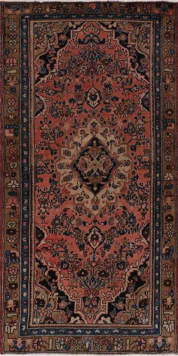 Zanjan Red Runner Hand Knotted 31 X 611 Area Rug 99-111459 Image 0