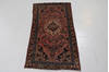 Zanjan Red Runner Hand Knotted 31 X 611  Area Rug 99-111459 Thumb 1