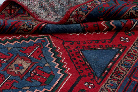 Zanjan Red Hand Knotted 44 X 70 Area Rug 99-111469 Image 14