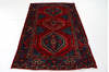 Zanjan Red Hand Knotted 44 X 70  Area Rug 99-111469 Thumb 2