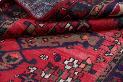 Zanjan Red Runner Hand Knotted 32 X 64 Area Rug 99-111481 Image 12