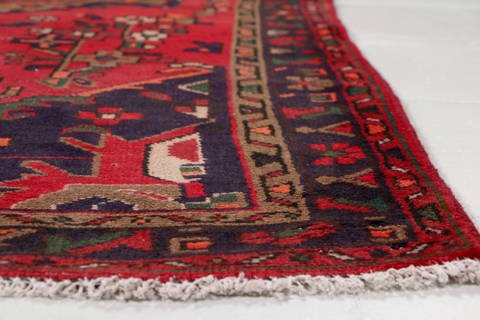 Zanjan Red Runner Hand Knotted 32 X 64 Area Rug 99-111481 Image 9
