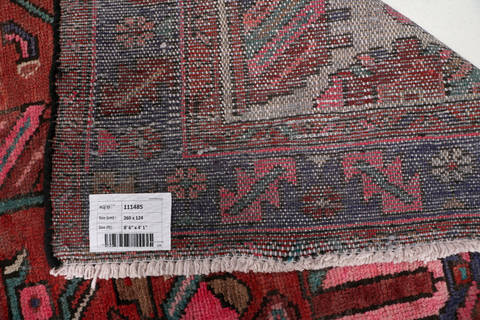 Zanjan Red Runner Hand Knotted 41 X 86 Area Rug 99-111485 Image 11
