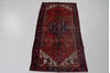 Zanjan Red Runner Hand Knotted 41 X 86  Area Rug 99-111485 Thumb 1