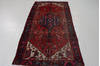 Zanjan Red Runner Hand Knotted 41 X 86  Area Rug 99-111485 Thumb 2