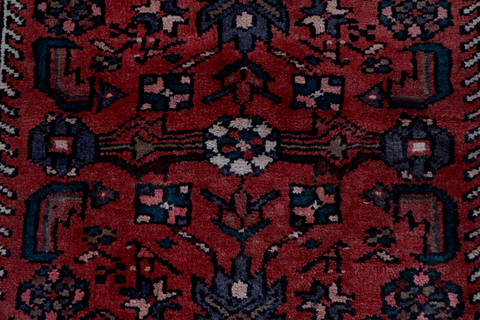 Zanjan Blue Hand Knotted 310 X 83 Area Rug 99-111487 Image 6